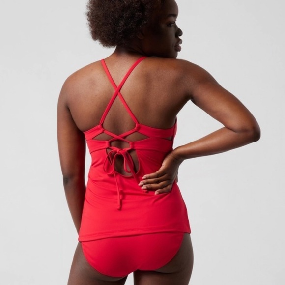 NWT! Athleta Matador Red Triangle Tankini A-C - Multiple Sizes - Picture 4 of 8